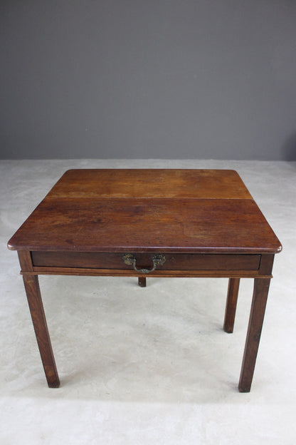 Antique Mahogany Gate Leg Table - Kernow Furniture