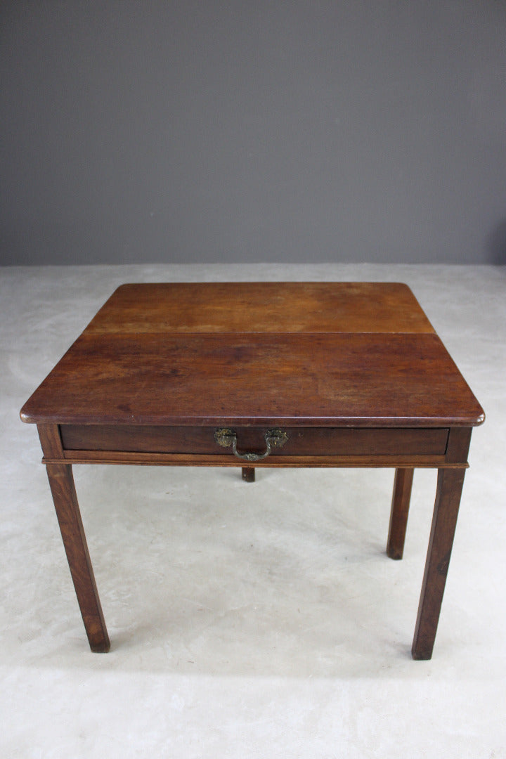 Antique Mahogany Gate Leg Table - Kernow Furniture