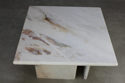 Square Marble Coffee Table - Kernow Furniture