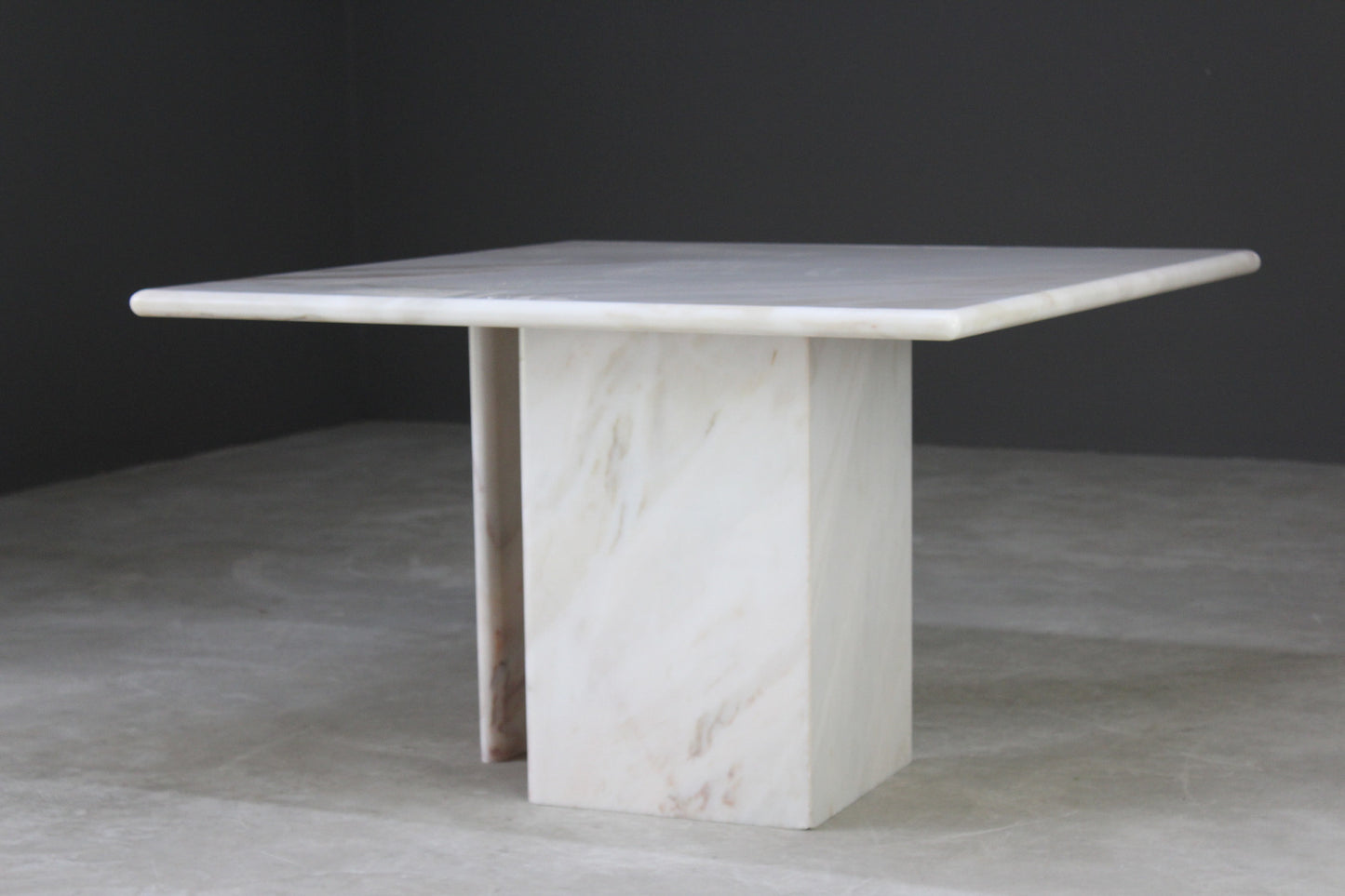 Large Square Marble Coffee Table - Kernow Furniture