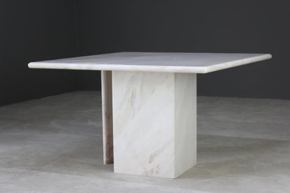 Large Square Marble Coffee Table - Kernow Furniture