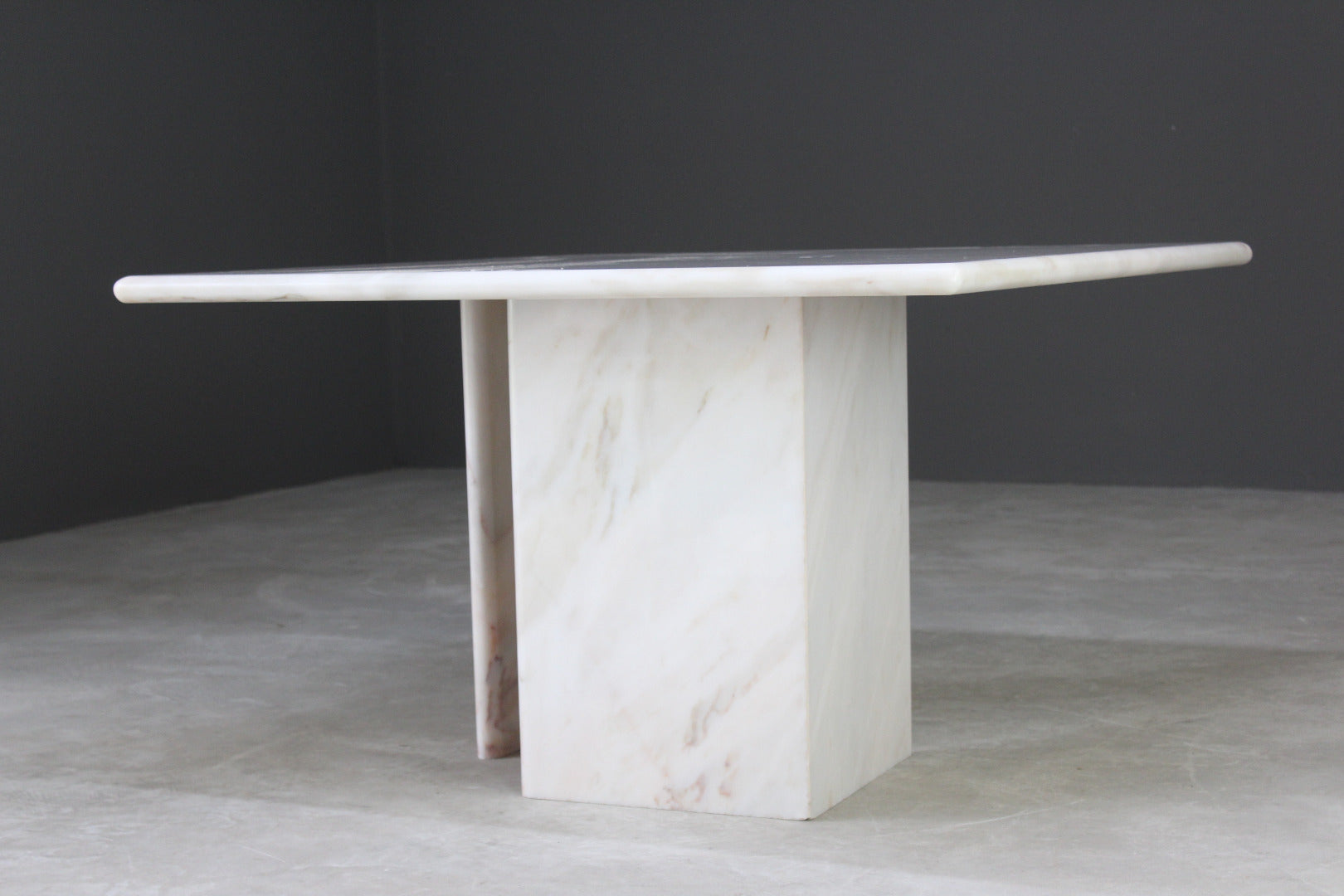 Large Square Marble Coffee Table - Kernow Furniture