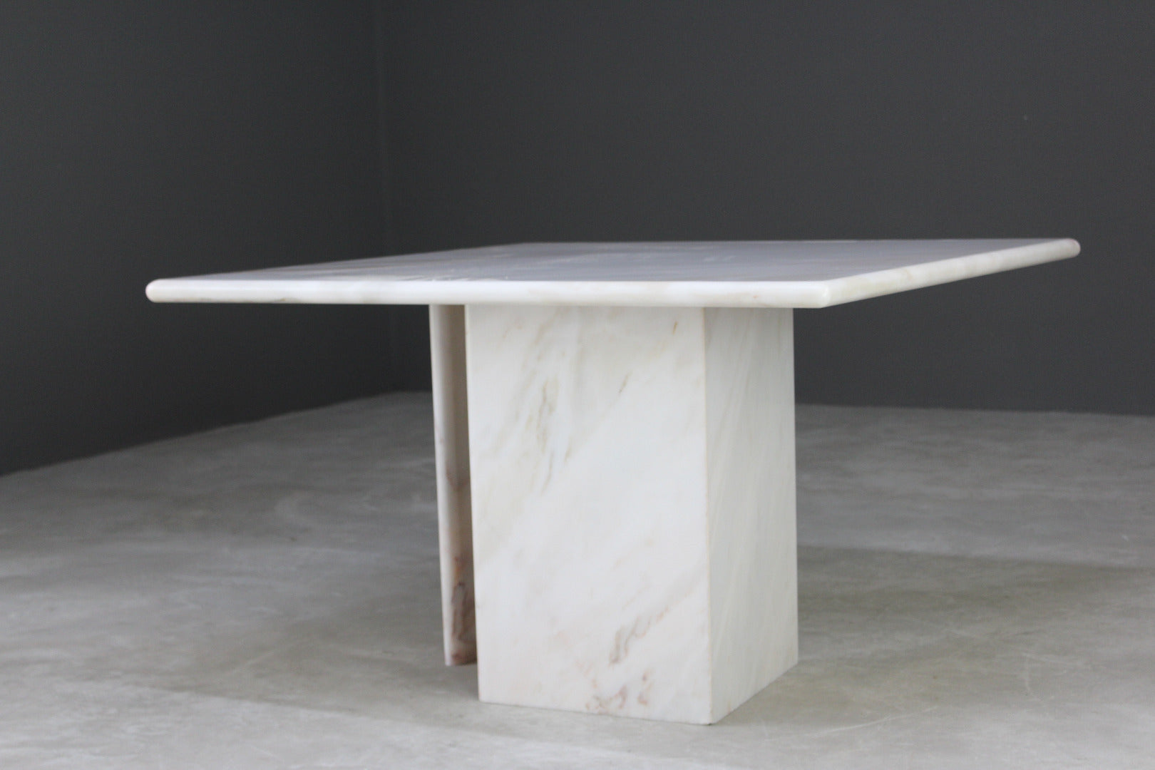 Large Square Marble Coffee Table - Kernow Furniture