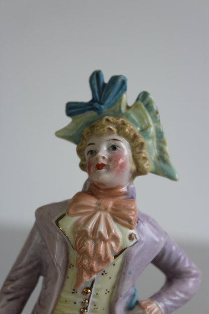 Two Similar Austrian Porcelain Figures - Kernow Furniture