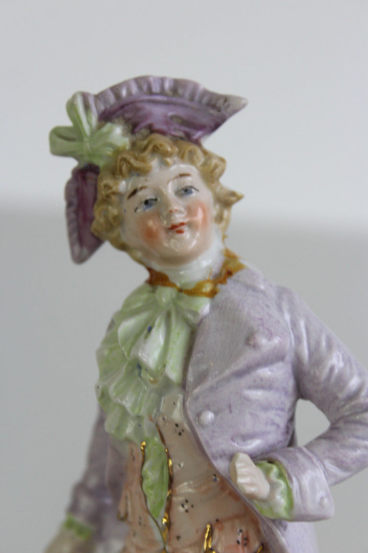 Two Similar Austrian Porcelain Figures - Kernow Furniture