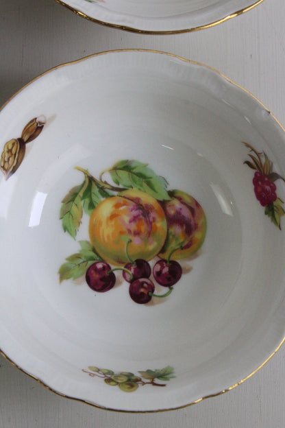 5 Czech Fruit Dessert Bowls - Kernow Furniture