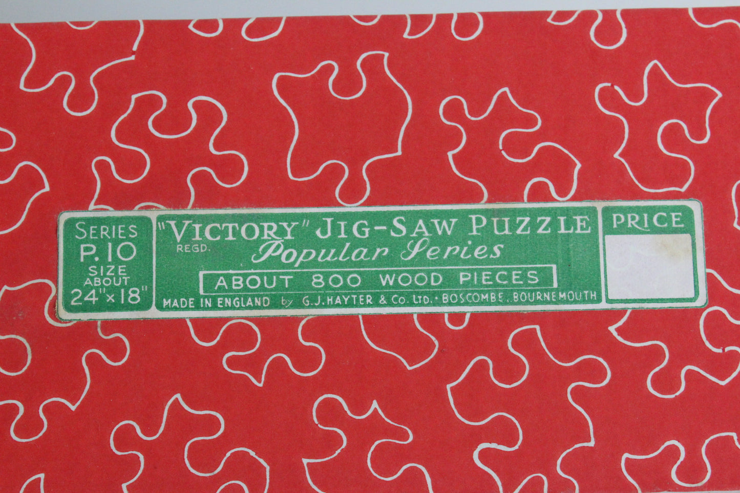 Victory Ply Wood Puzzle - Settling The Boundary - Kernow Furniture
