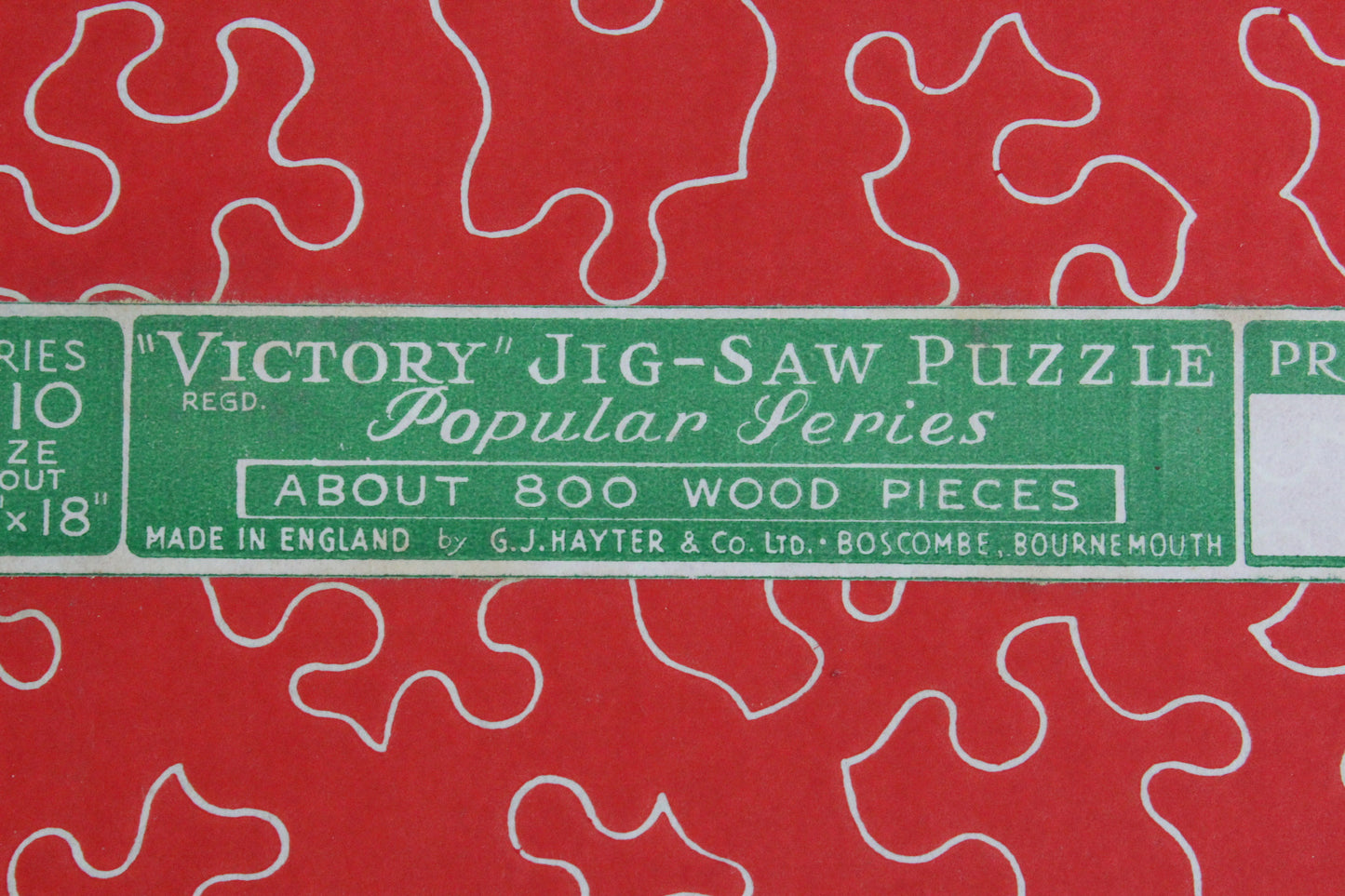 Victory Ply Wood Puzzle - Settling The Boundary - Kernow Furniture