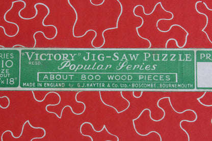 Victory Ply Wood Puzzle - Settling The Boundary - Kernow Furniture