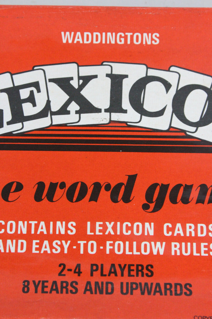 Waddingtons Lexicon Vintage Card Game - Kernow Furniture