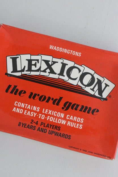 Waddingtons Lexicon Vintage Card Game - Kernow Furniture