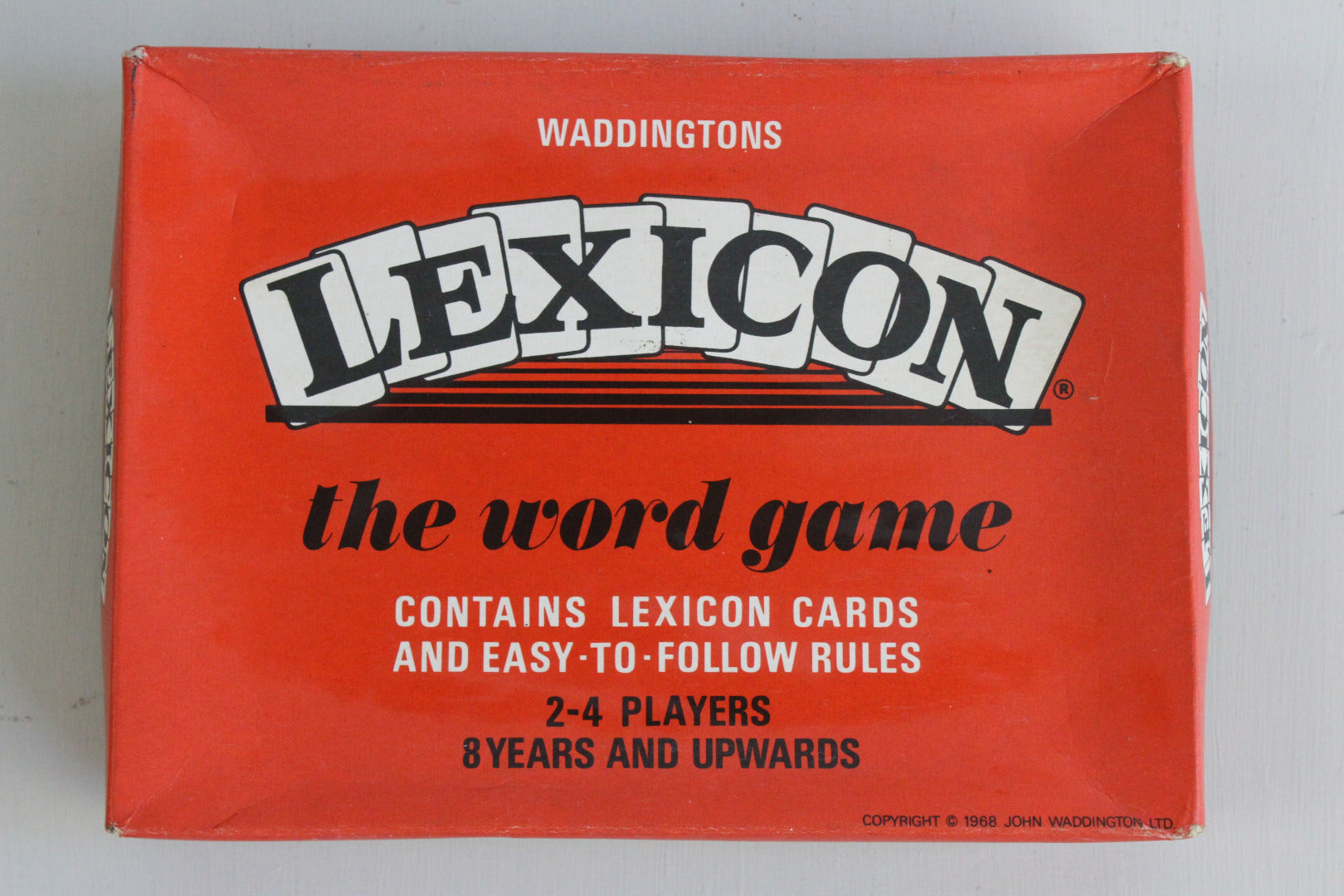 Waddingtons Lexicon Vintage Card Game - Kernow Furniture