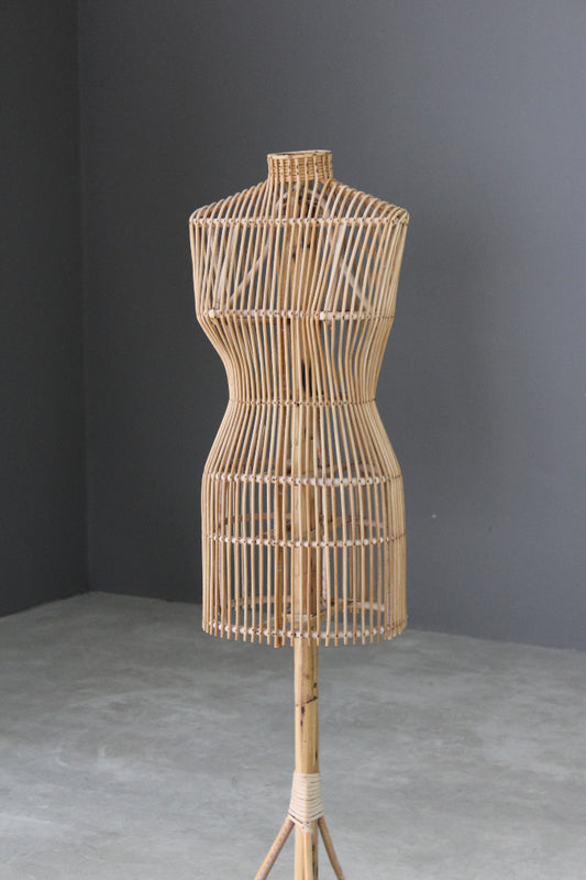 Bamboo & Cane Mannequin - Kernow Furniture
