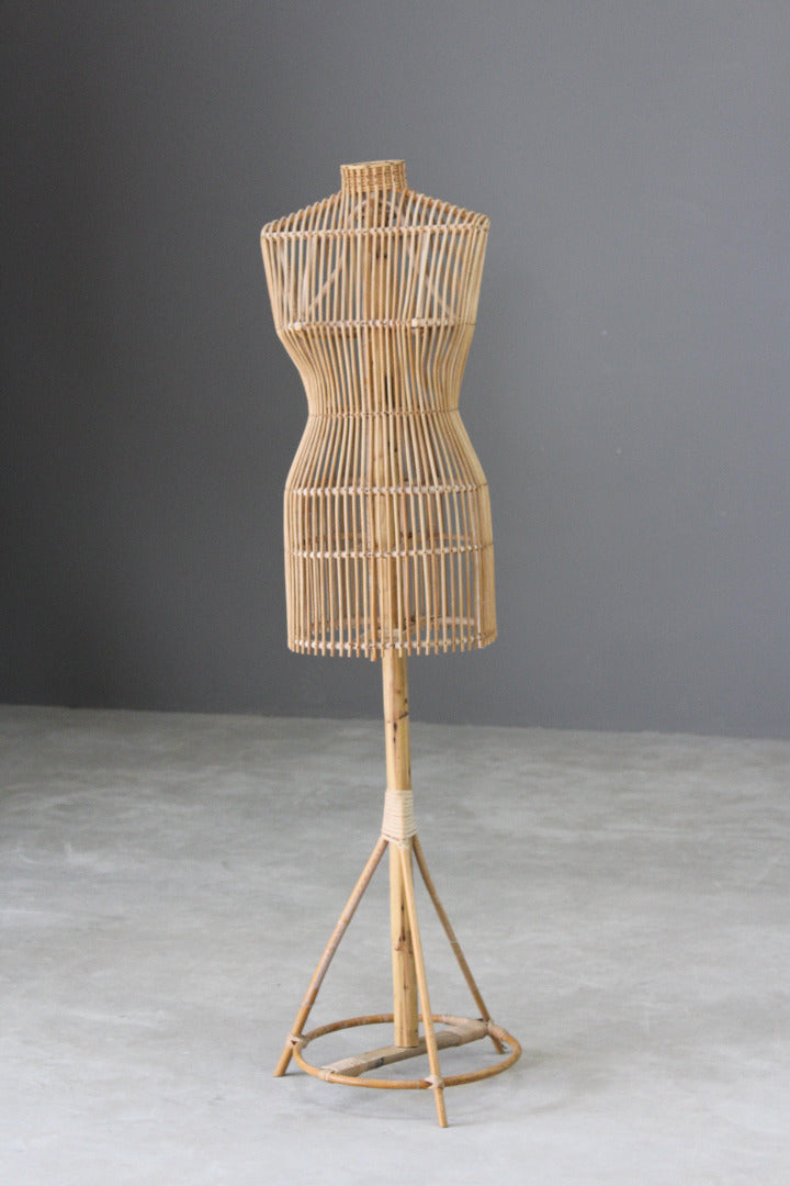 Bamboo & Cane Mannequin - Kernow Furniture