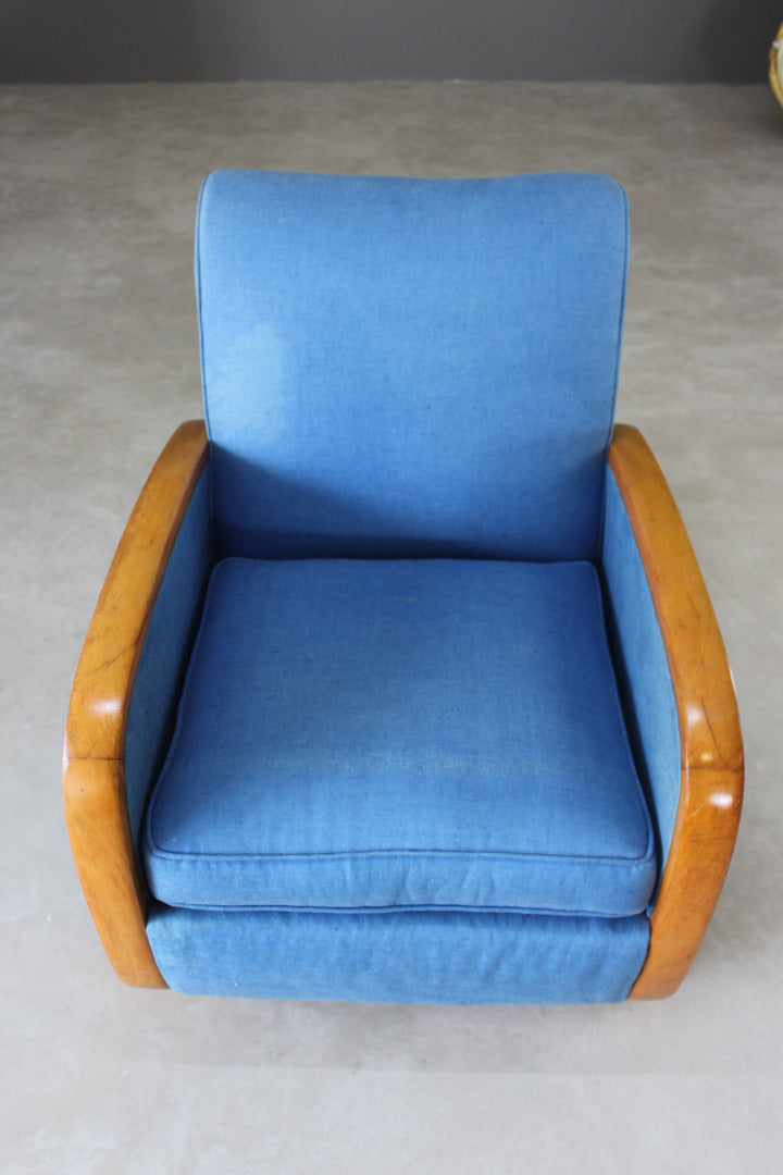 Parker Knoll Deco Style Armchair - Kernow Furniture