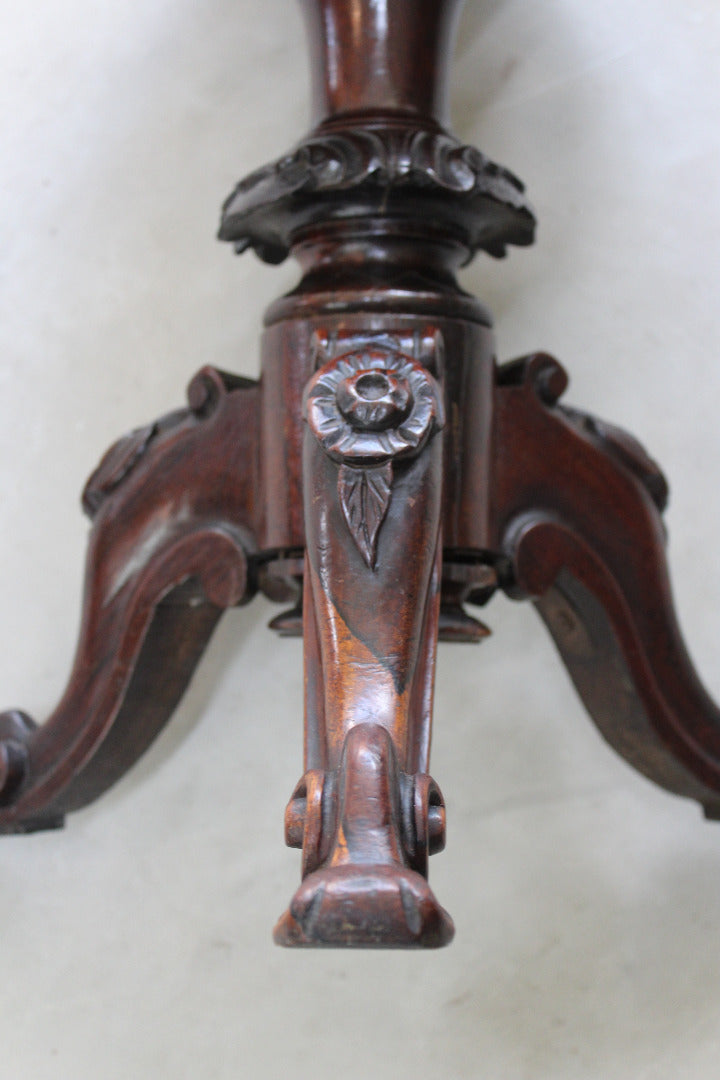 Victorian Rosewood Music Stool - Kernow Furniture