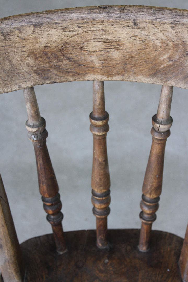 Single Rustic Kitchen Chair - Kernow Furniture