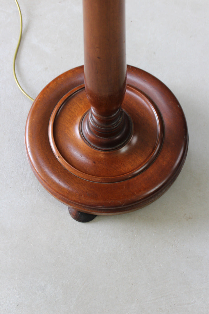 Mahogany Standard Lamp - Kernow Furniture