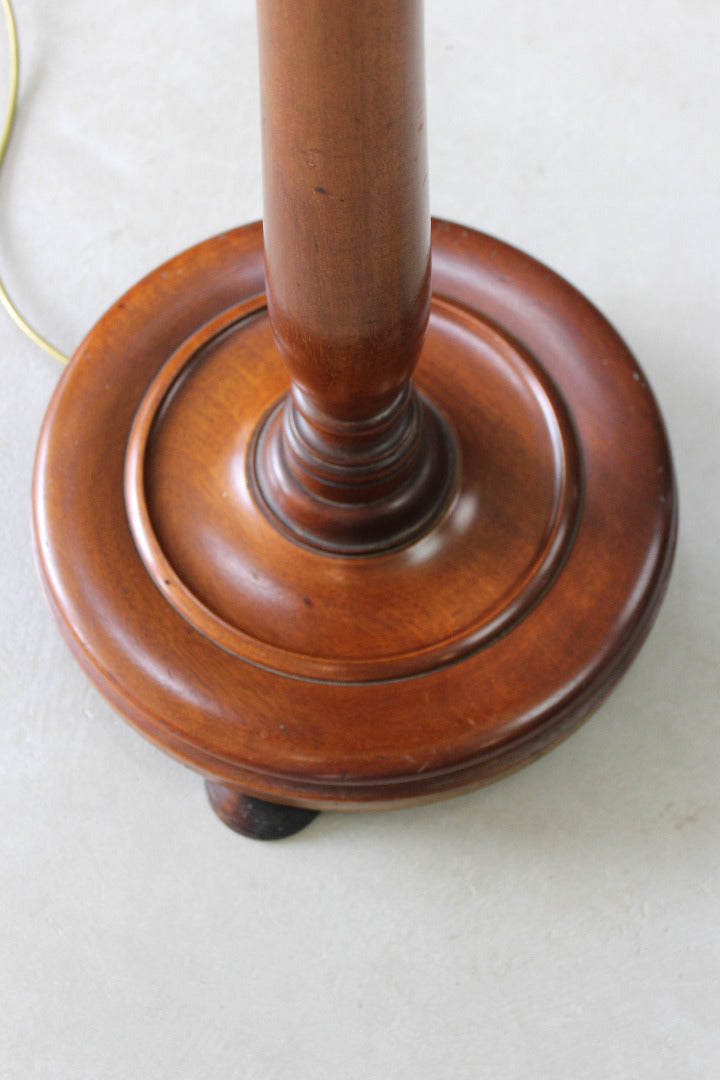 Mahogany Standard Lamp - Kernow Furniture