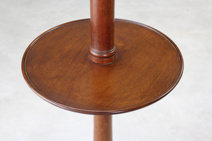 Mahogany Standard Lamp - Kernow Furniture