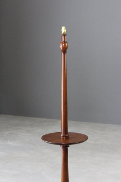 Mahogany Standard Lamp - Kernow Furniture