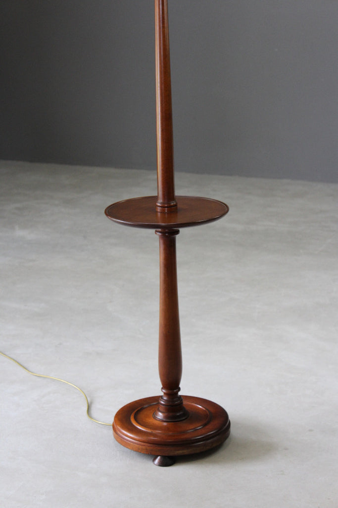 Mahogany Standard Lamp - Kernow Furniture