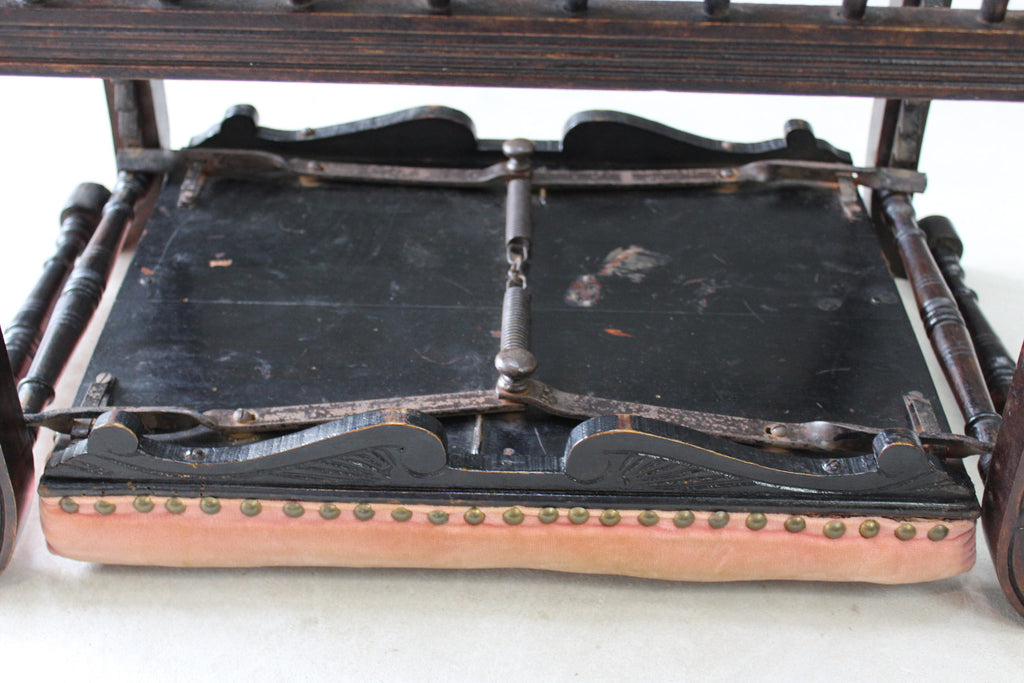 Antique Piano Stool - Kernow Furniture