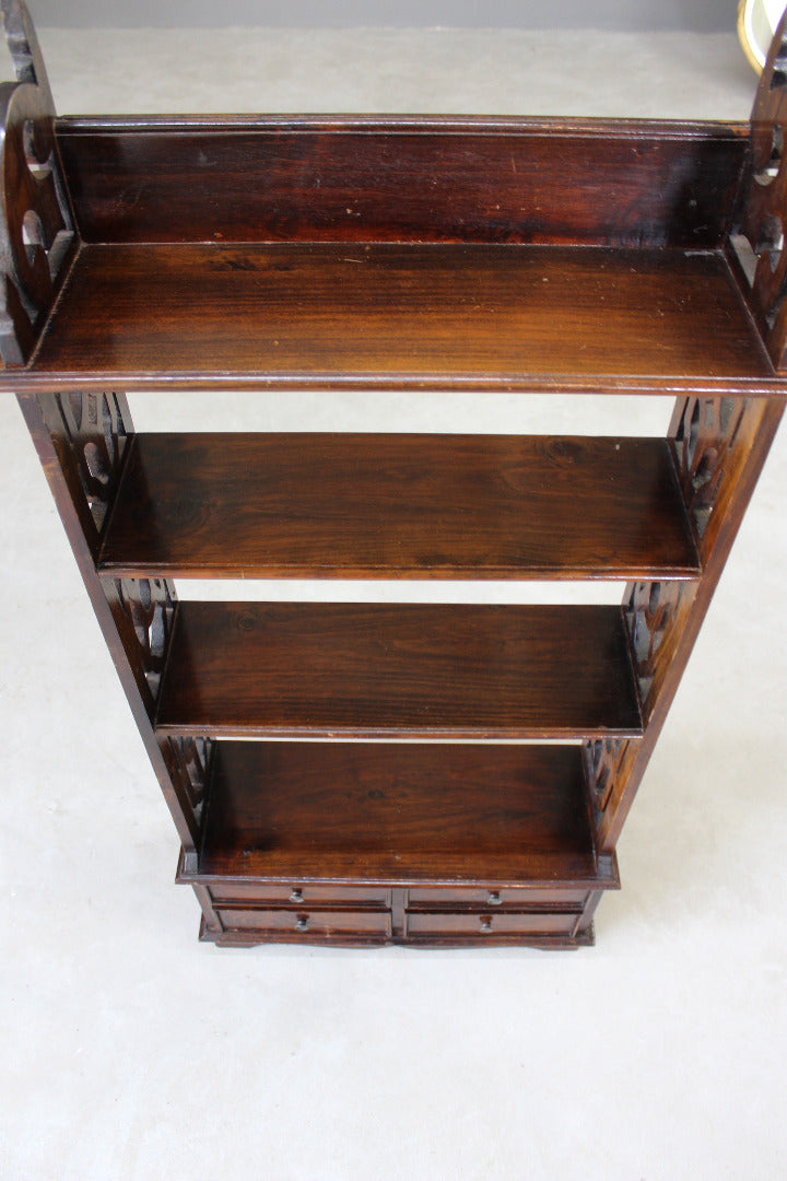 Small Freestanding Bookcase - Kernow Furniture