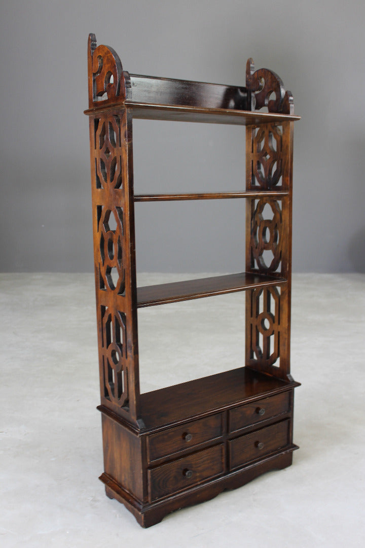 Small Freestanding Bookcase - Kernow Furniture