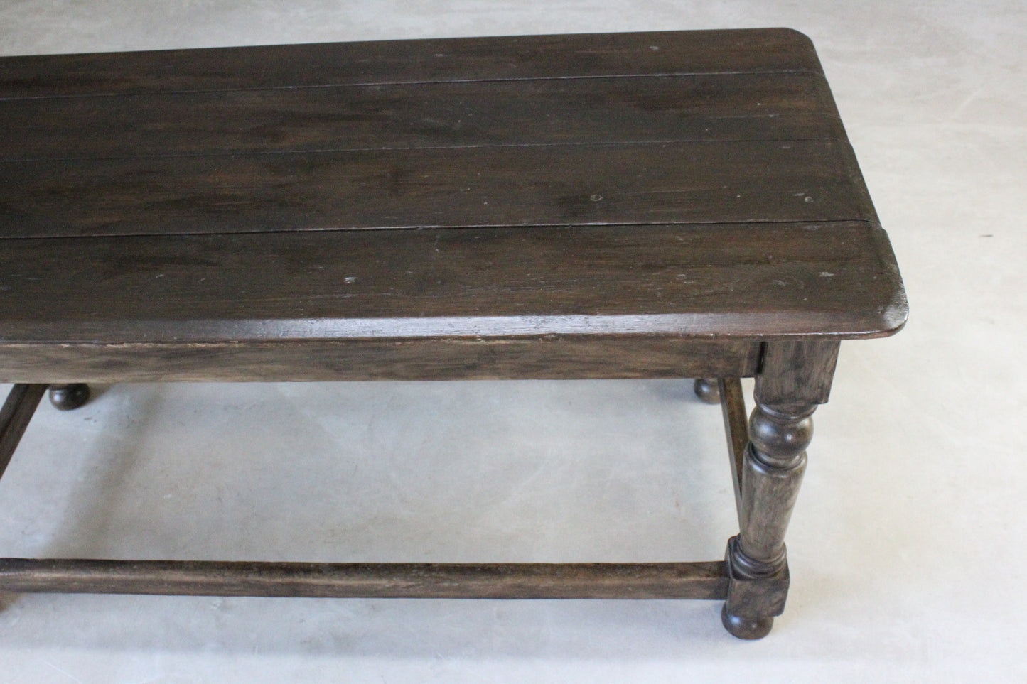 Stained Pine Side Table - Kernow Furniture