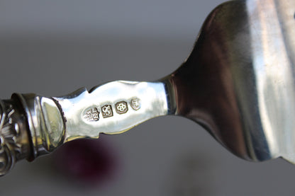 Vintage EPNS Fish Serving Knife & Fork - Kernow Furniture