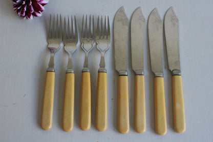 Vintage Fish Knives & Forks - Kernow Furniture