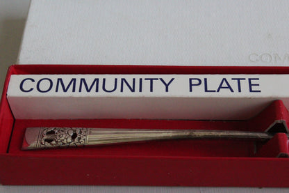 2 x Community Plate Hampton Court Spoons - Kernow Furniture