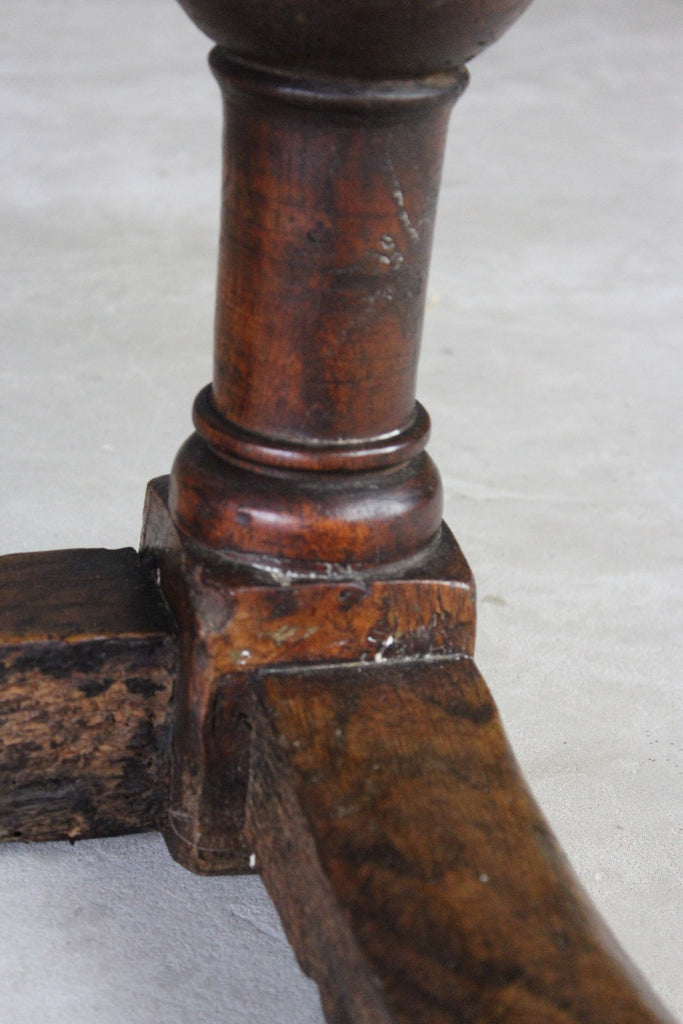 Antique Oak Refectory Table - Kernow Furniture