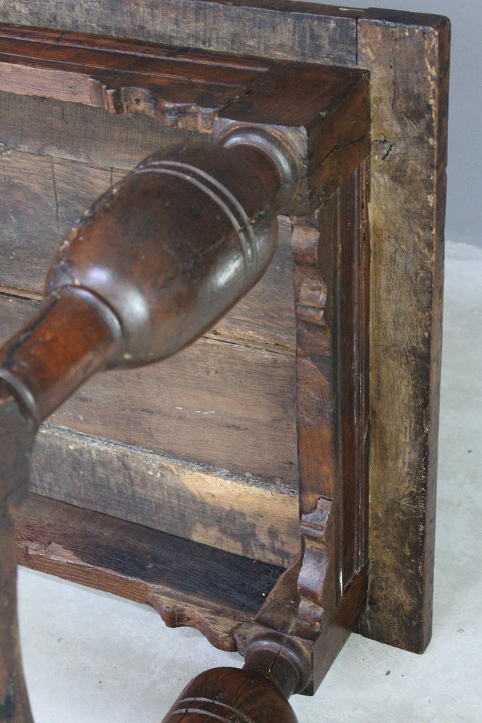 Antique Oak Refectory Table - Kernow Furniture