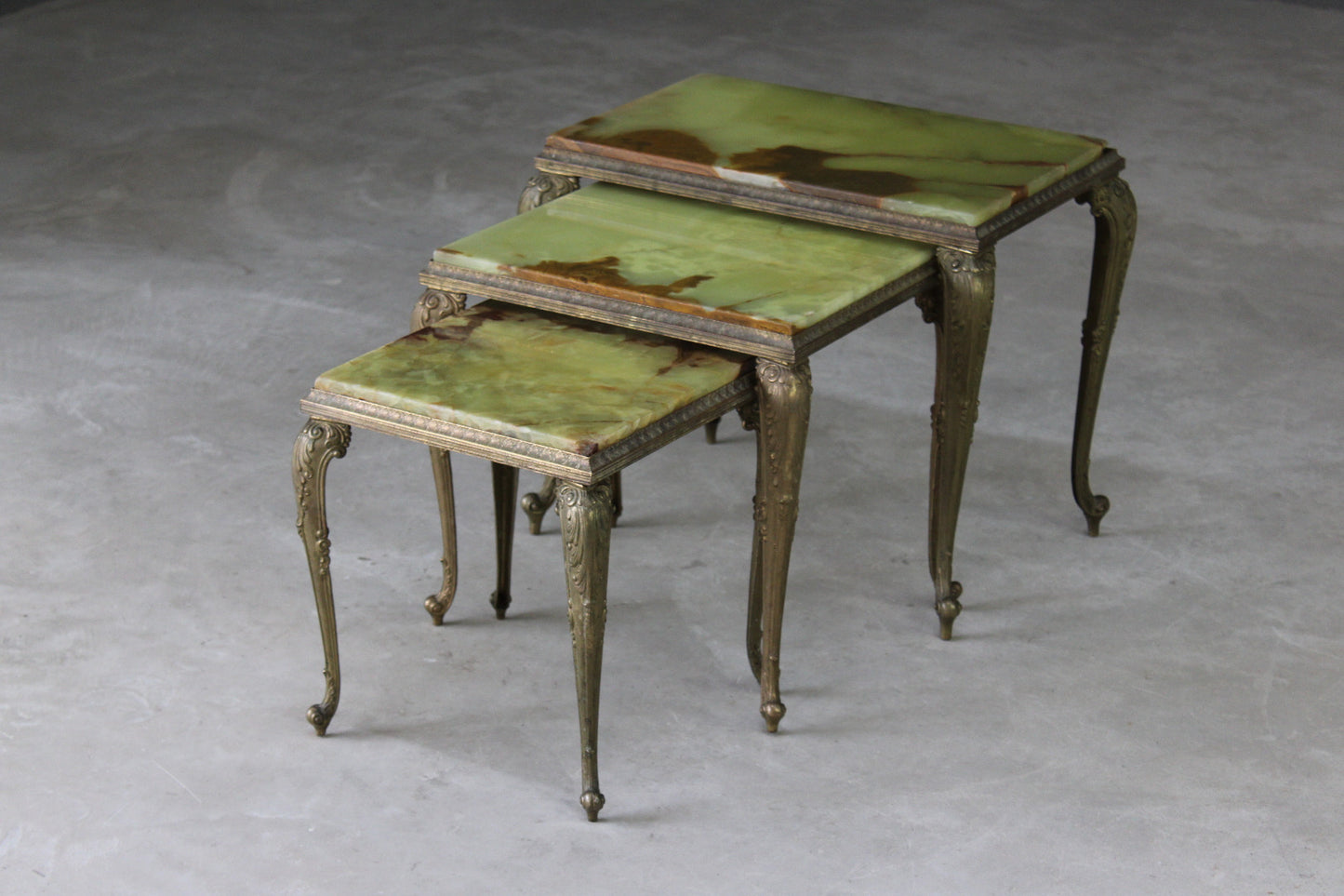 Nest Green Onyx Side Tables - Kernow Furniture