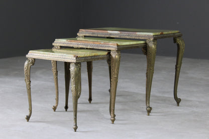 Nest Green Onyx Side Tables - Kernow Furniture