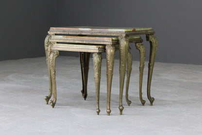 Nest Green Onyx Side Tables - Kernow Furniture