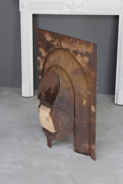 Cast Iron Fire Insert & Painted Pine Surround - Kernow Furniture