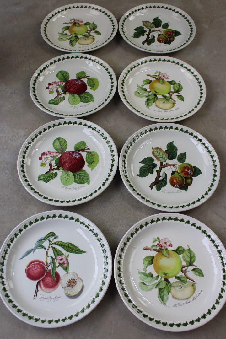 8 Portmeirion Pomona & Apple Harvest Dinner Plates – Kernow Furniture