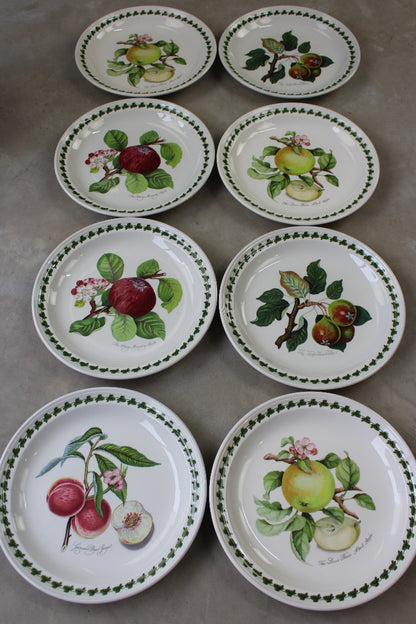 8 Portmeirion Pomona & Apple Harvest Dinner Plates - Kernow Furniture