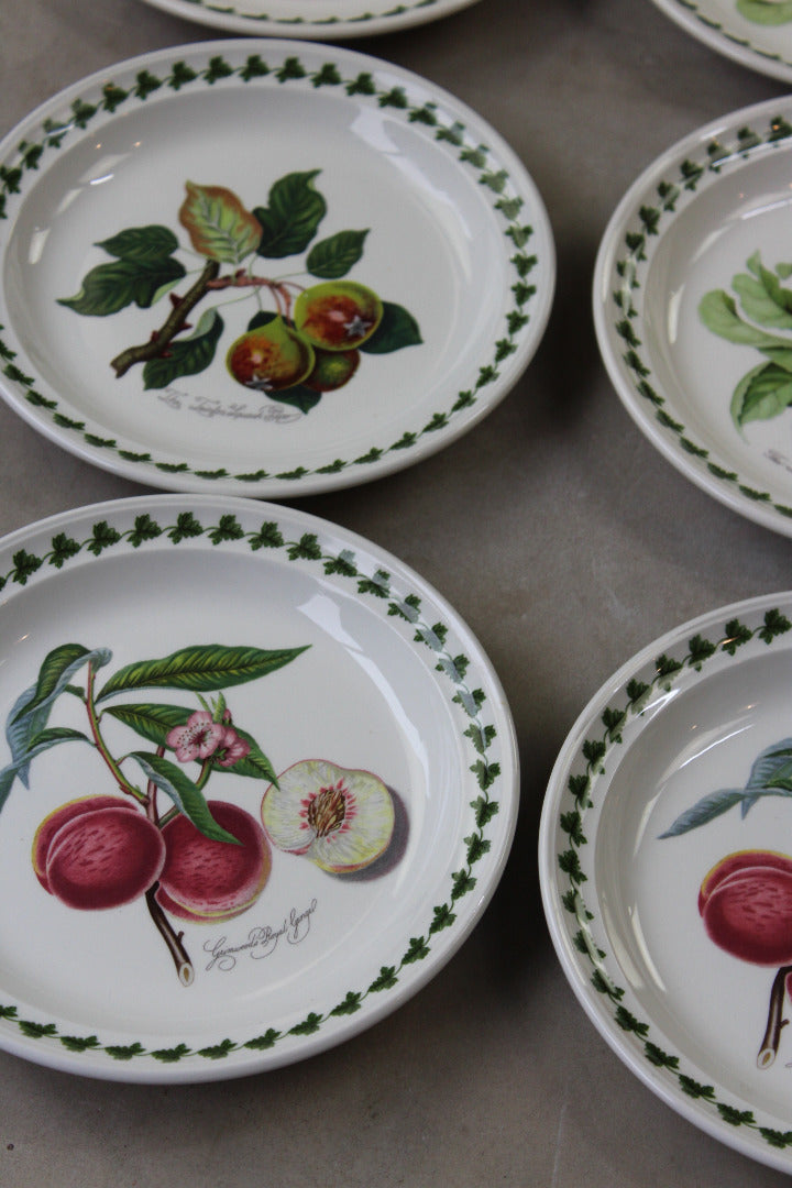 10 Portmeirion Pomona & Apple Harvest Side Bread Plates - Kernow Furniture