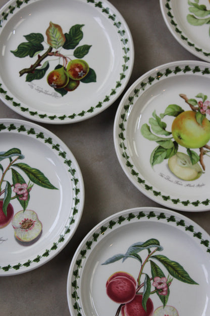 10 Portmeirion Pomona & Apple Harvest Side Bread Plates - Kernow Furniture