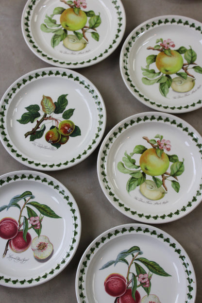 10 Portmeirion Pomona & Apple Harvest Side Bread Plates - Kernow Furniture