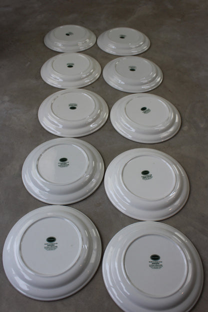 10 Portmeirion Pomona & Apple Harvest Side Bread Plates - Kernow Furniture