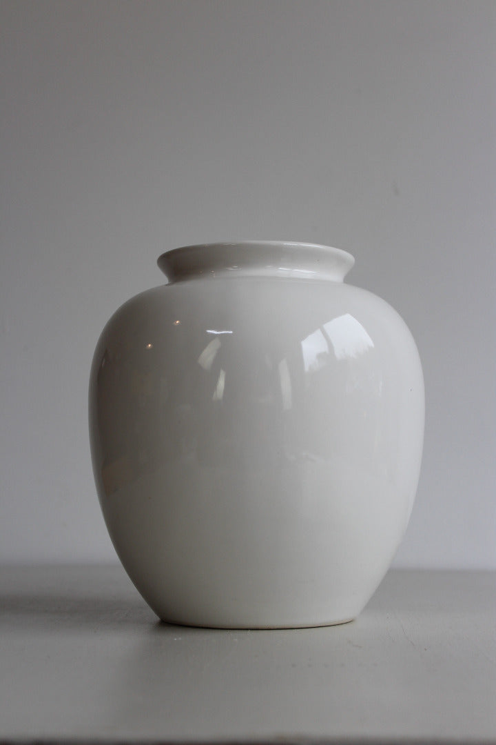 Sia White Vase - Kernow Furniture