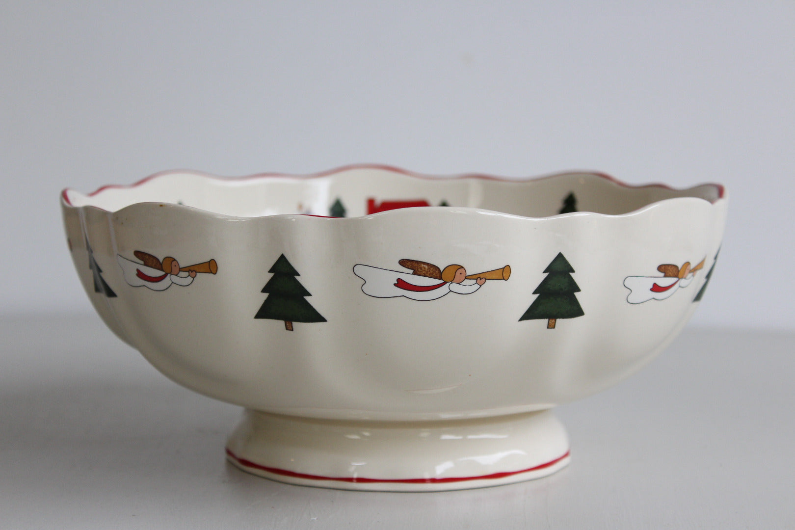 Masons Christmas Village Large Bowl – Kernow Furniture