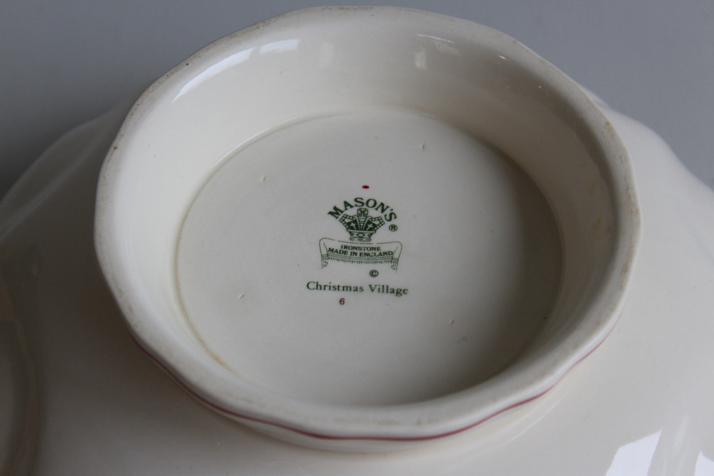 Masons Christmas Village Large Bowl - Kernow Furniture