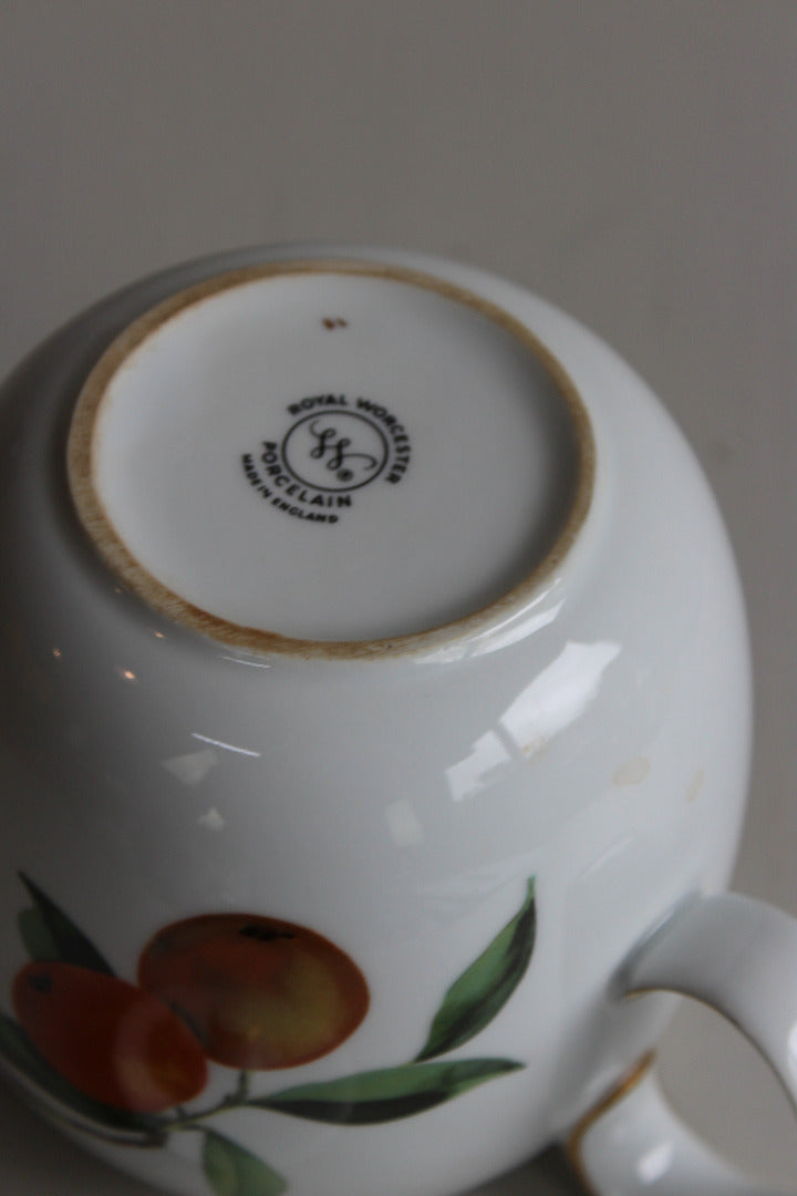 Royal Worcester Evesham Teapot - Kernow Furniture