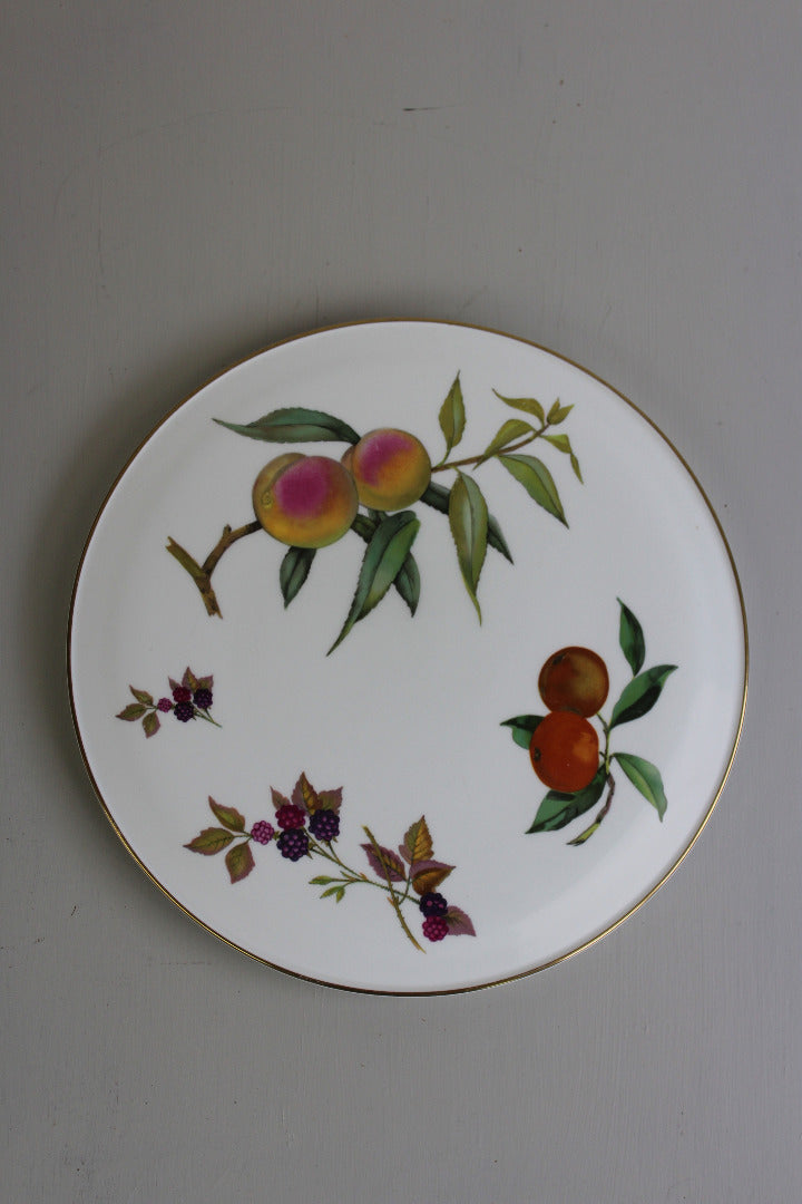 Royal Worcester Evesham Cake Plate - Kernow Furniture